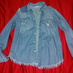 Hippie Laundry denim button up